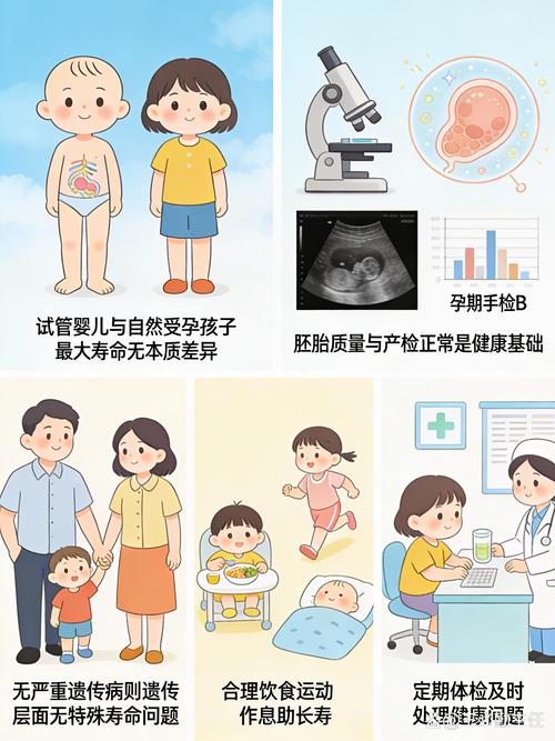 试管婴儿健康数据对比分析